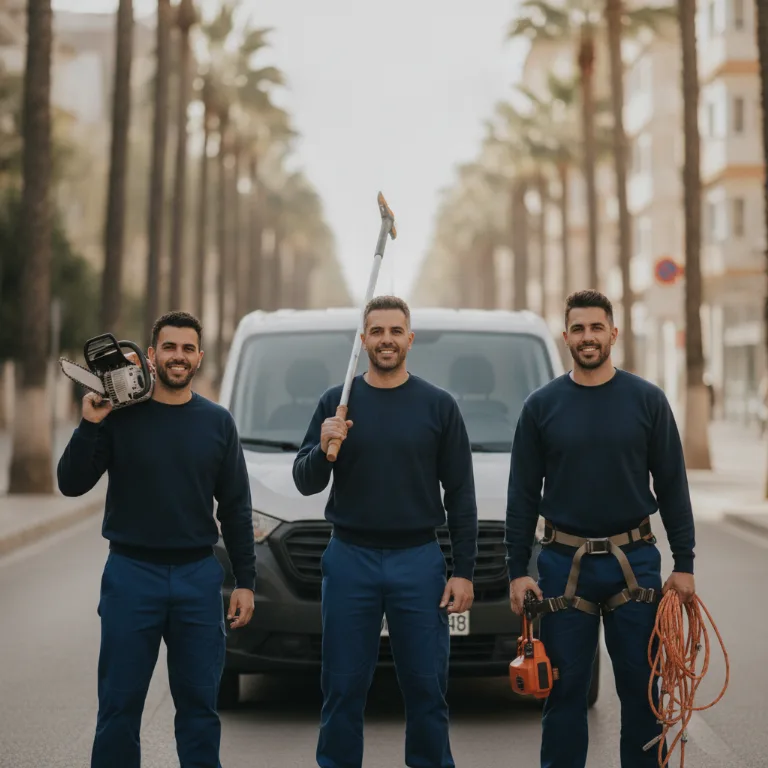 Tala de Árboles equipo en Manacor